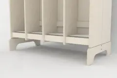 Dobbelt sokkelsett Dal garderobe H15 cm