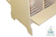 Dobbelt sokkelsett Dal garderobe H15 cm