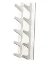 Støvelvegg 5 par B21 x D25 x H100 cm