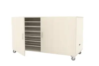 Mobilt madrassskap B150 x D65 x H85cm