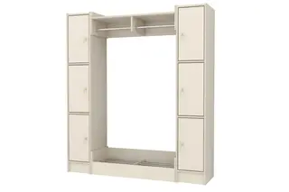 Duno personalskap 3 rom B31 x D40 x H183 cm