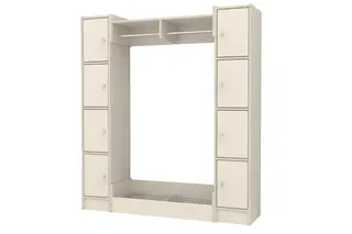 Duno personalskap 4 rom B30 x D40 x H183 cm