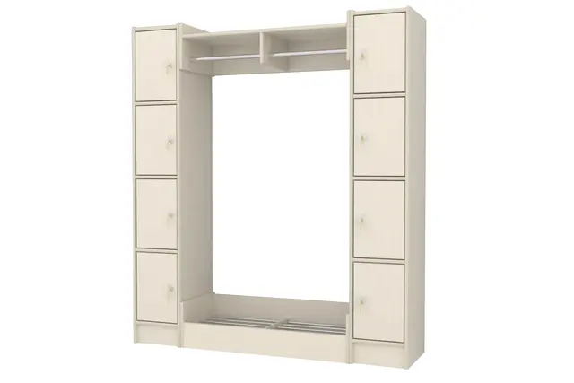 Duno personalskap 4 rom B30 x D40 x H183 cm 