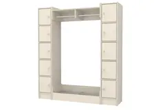 Duno personalskap 5 rom B31 x D40 x H183 cm