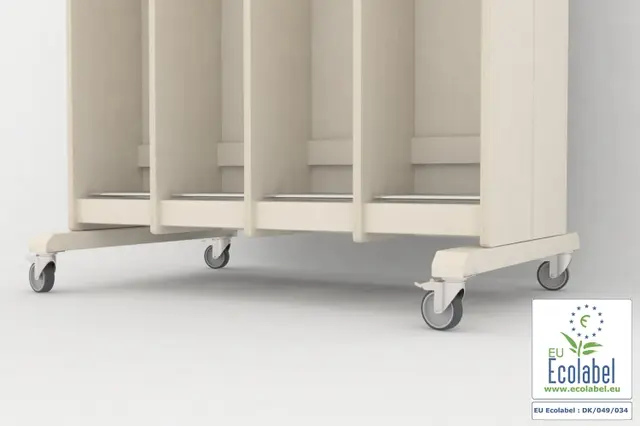 Hjulsett Dal garderobe B40/75 x H15 cm 