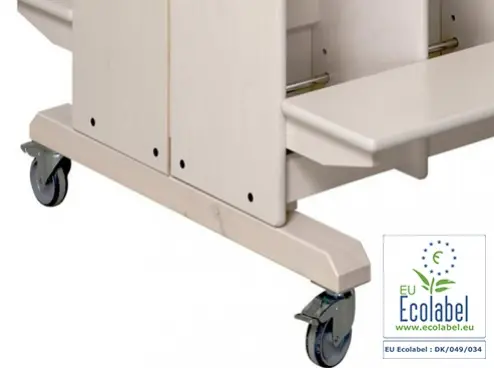 Hjulsett Dal garderobe B40/75 x H15 cm 