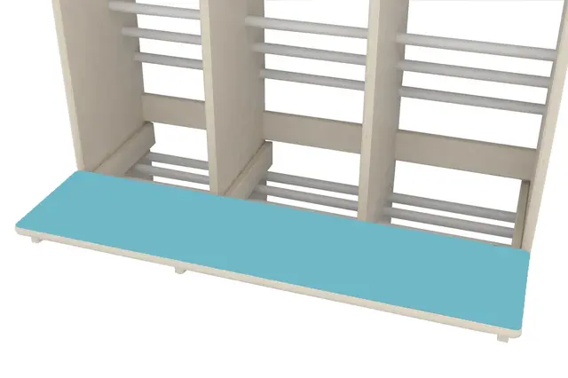 Laminat Dal garderobebenk Lysblå F4172 