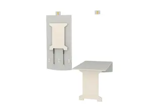 Vegghengt bord B140 x D70 x H72 cm
