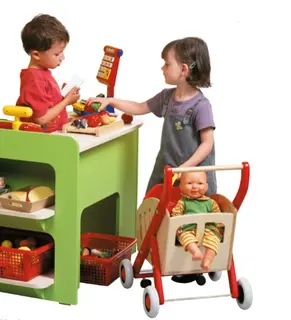 Handlevogn L47 x B40 x H59 cm