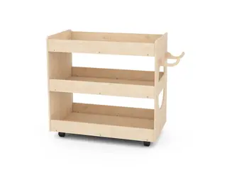 Oppbevaringsvogn for sportsutstyr B90 x D50 x H80 cm