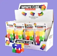 Infinity cube fidget game 1 stk