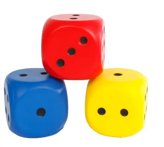 Myk terning L6 x B6 cm 