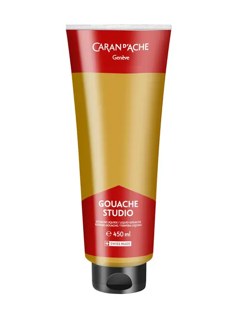 Caran d'Ache Gouache studio oker 450 ml 