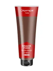 Caran d'Ache Gouache studio brun 450 ml