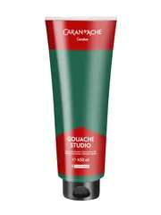 Caran d'Ache Gouache studio grønn 450 ml
