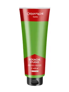 Caran d'Ache Gouache studio lys grønn 450 ml