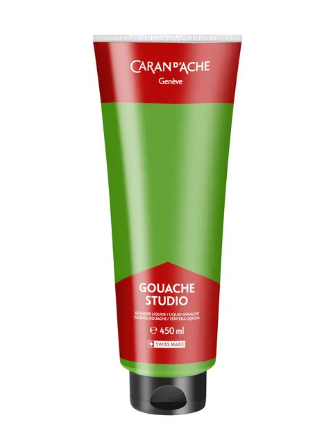 Caran d'Ache Gouache studio lys grønn 450 ml 