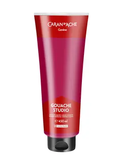 Caran d'Ache Gouache studio primær rød 450 ml