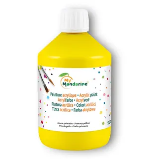 My Mandarine Akrylmaling gul 500 ml
