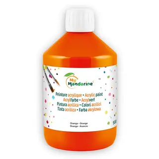 My Mandarine Akrylmaling oransje 500 ml