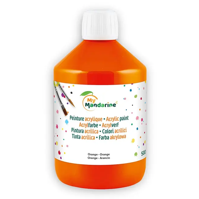 My Mandarine Akrylmaling oransje 500 ml 