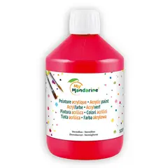 My Mandarine Akrylmaling rød 500 ml