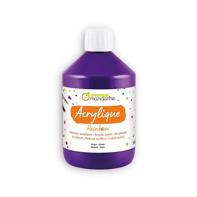 My Mandarine Akrylmaling lilla 500 ml 