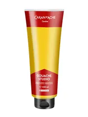 Caran d'Ache Gouache studio primær gul 450 ml
