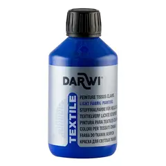 Darwi tekstilmaling blå 250 ml