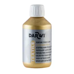 Darwi tekstilmaling gull 250 ml