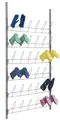 Støvel- og vanteholder med veggskinner B90 x D13 x H179 cm