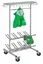 Klesvogn med skostativ B87 x D59 x H128 cm