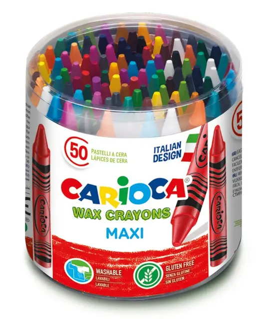 Carioca fargestifter tykke 50 pk 