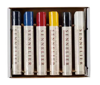 Sennelier oil sticks Ø20 mm, 6 stk