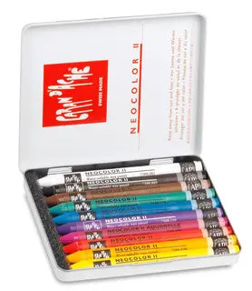 Caran d'Ache Neocolor ll akvarell 10 stk