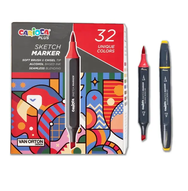 Sketch markers 32 stk 