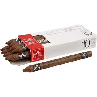Caran d'Ache Neocolor I brun 10 stk