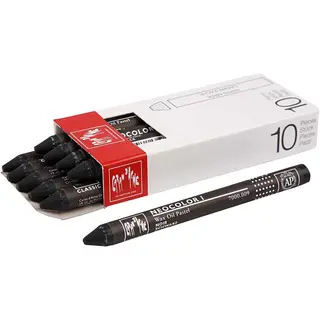 Caran d'Ache Neocolor I sort 10 stk
