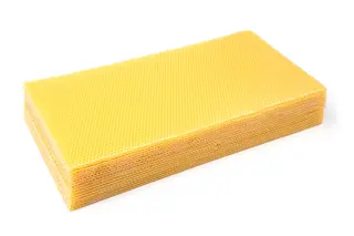 Bivoksplater gule L34 x B19,5 cm, 15 stk
