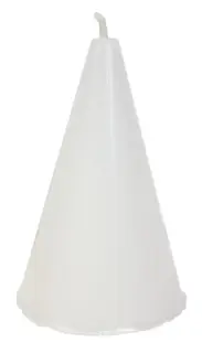 Lysform kjegle Ø6,5 x H10 cm