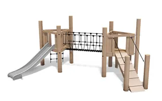 Toddler Platy Tri 950 Duo lekeapparat L810 x B580 x H230 cm