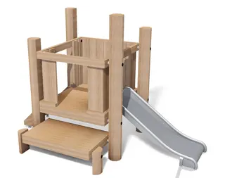 Toddler Quatry 600 lekeapparat L570 x B450 x H190 cm