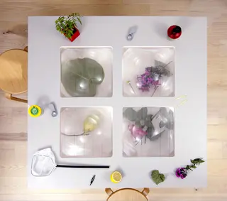 Nanobord B110 x D110 x H73 cm