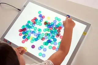 LED lysbord A3 L48 x B35 cm