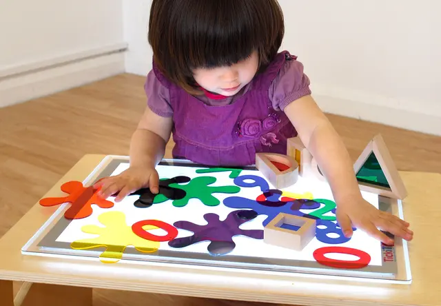 LED lysbord A3 L48 x B35 cm 