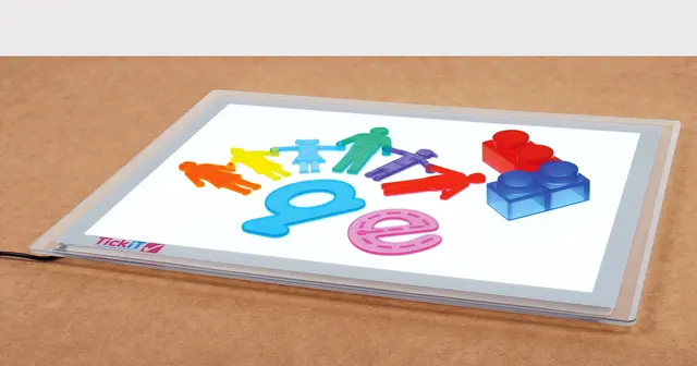 LED lysbord A3 L48 x B35 cm 