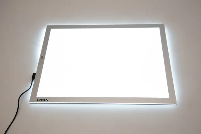 LED lysbord A3 L48 x B35 cm 