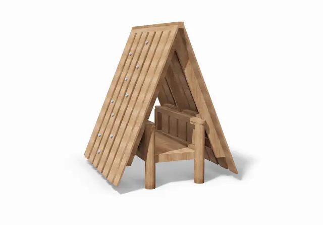 Bali hus med klatretak L200 x B220 x H250 cm 