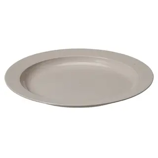 Flat tallerken bioplast Ø25 cm