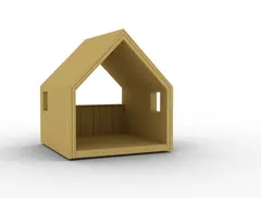 Lekehus m butikk og 2 vinduer